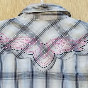 Rock 47 by Wrangler Snap Front Shirt *NWT*